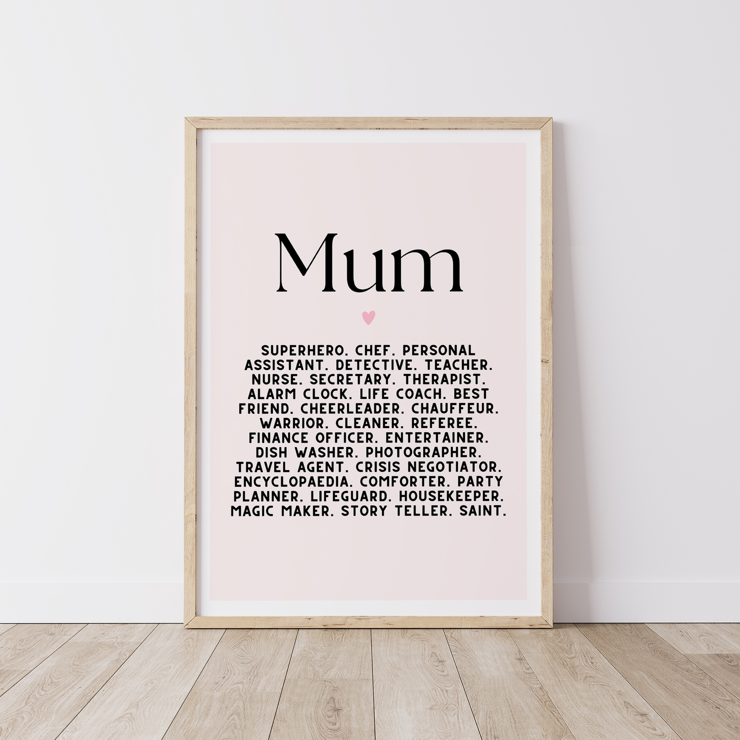 Mum Definition Print